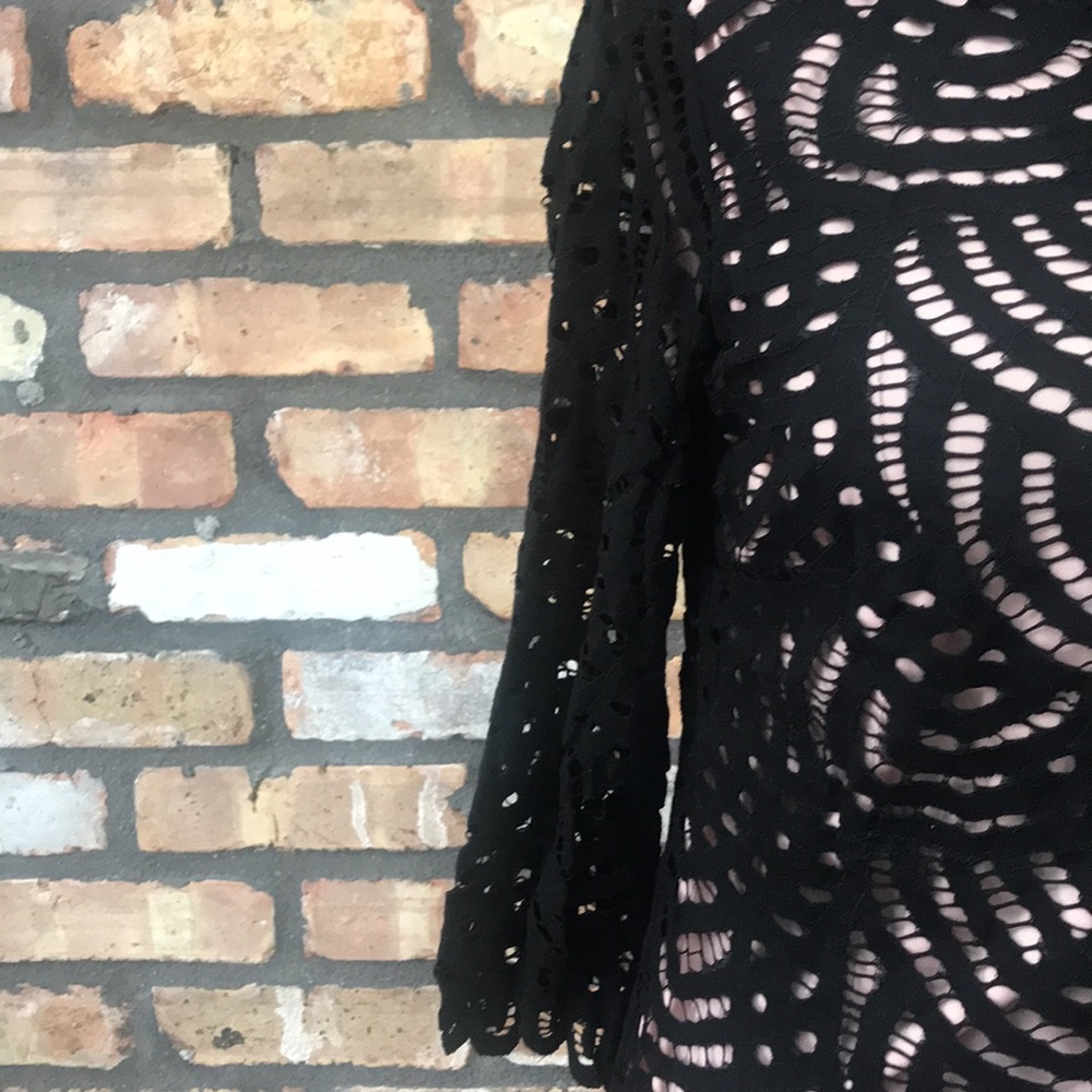 Tacera Black Lace Dress - Small - Picture 7 of 7